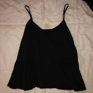 Black blouse tank top